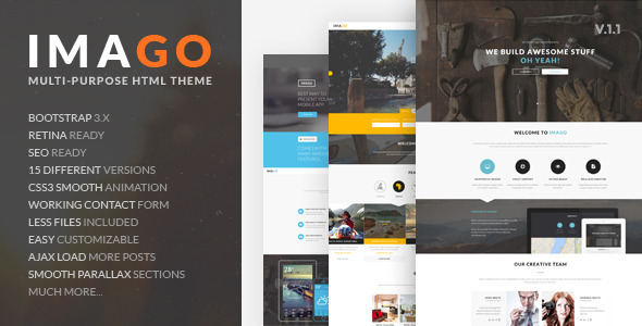 Imago 23.02.2015 - Multipurpose HTML5 Template