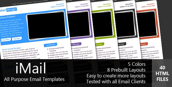 iMAIL - All Purpose Email Template