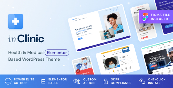 InClinic 1.3.1 - Healthcare & Medical WordPress Theme