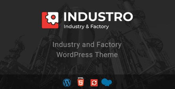 Industro 7.9 - Industry & Factory WordPress Theme