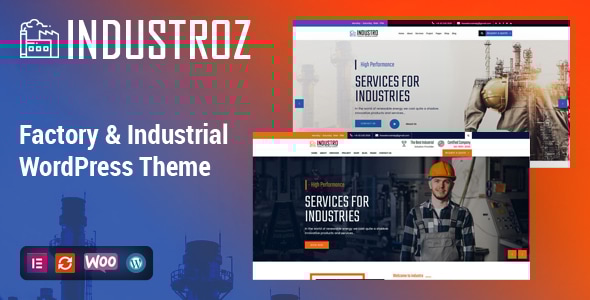 Industroz 5.5 - Factory & Industrial WordPress Theme