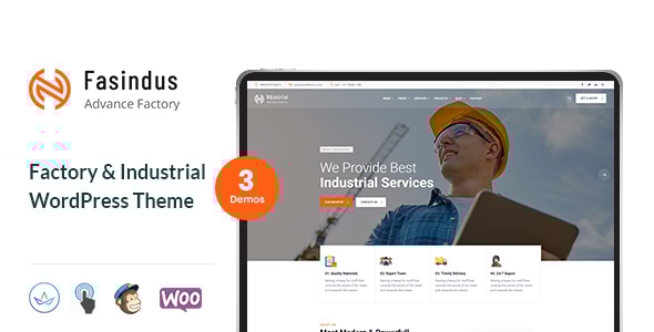 Industry 5.1.0 - & Factory  WordPress Theme