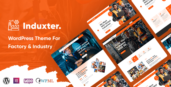 Induxter 1.3.2 - Industry And Factory WordPress Theme