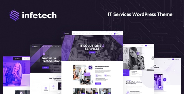 Infetech 1.3.3 - IT Services WordPress Theme