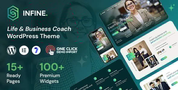 Infine - Life and Business Coach WordPress Theme