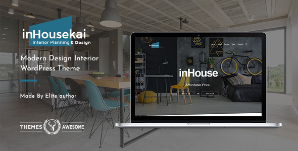 Inhousekai 1.6 - Modern Design Interior WordPress Theme