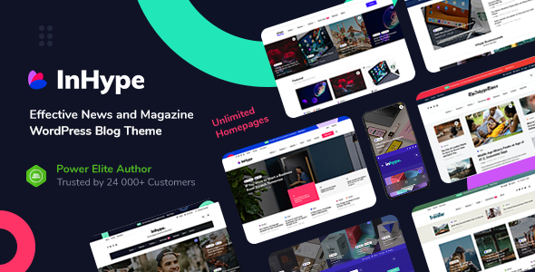 InHype 1.5.2 - Blog & Magazine WordPress Theme