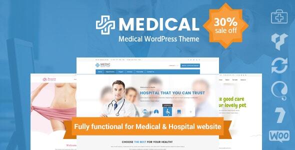 inMedical 2.3.7 - Multi-purpose for healthcare WordPress Theme
