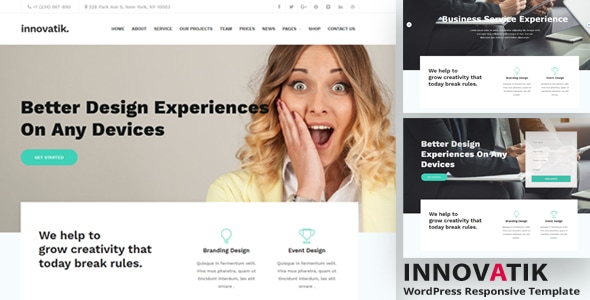 Innovatik - Business Consulting WordPress Theme