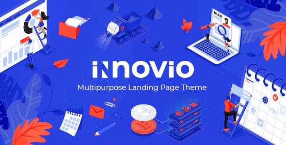Innovio 1.9.1 - Multipurpose Landing Page WordPress Theme