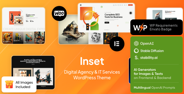 Inset 1.18 - High-Tech Company & IT Solutions WordPress Theme
