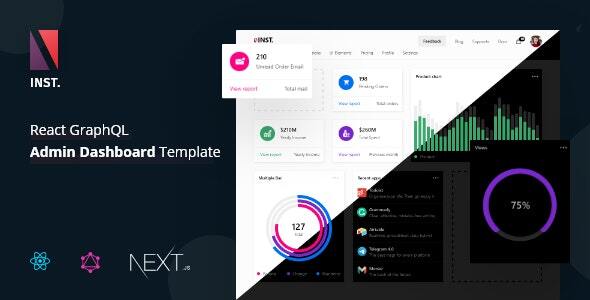 Inst 3.0.0 - React Admin Template with GraphQL