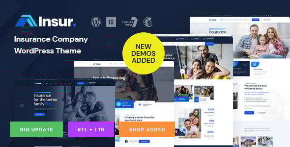 Insur 1.4.1 - Insurance Company WordPress Theme