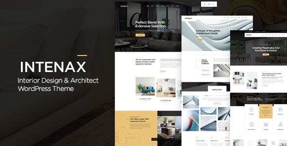 Intenax 2.4 - Architecture WordPress Theme