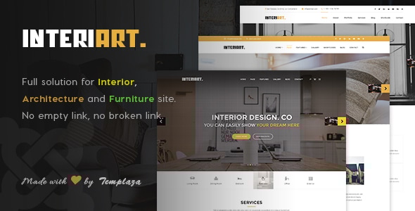 InteriArt 1.0.0 - Furniture & Interior Joomla 5 Template