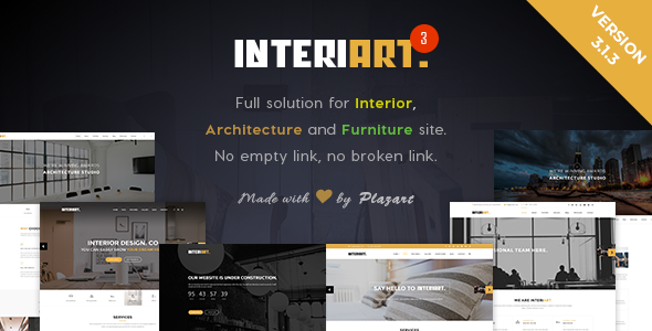 InteriArt 3.2.1 - Furniture & Interior WordPress Theme