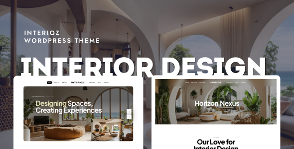 Interioz  Interior Design WordPress Theme