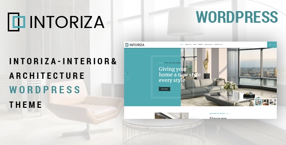 Intoriza 1.0.11 - Interior Architecture WordPress Theme