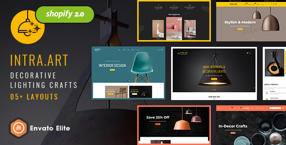 IntraArt 11.0 - Shopify Theme for Home Decor Furniture Hand Crafts