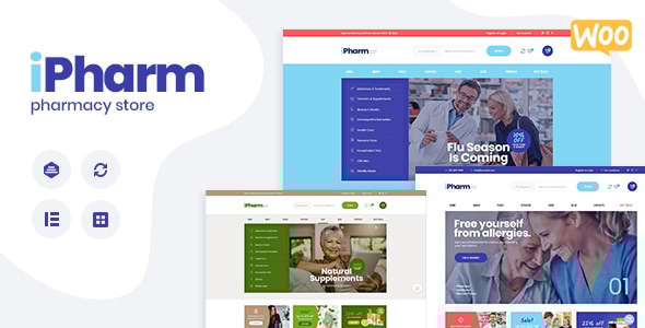 IPharm 1.2.3 - Online Pharmacy & Medical WordPress Theme