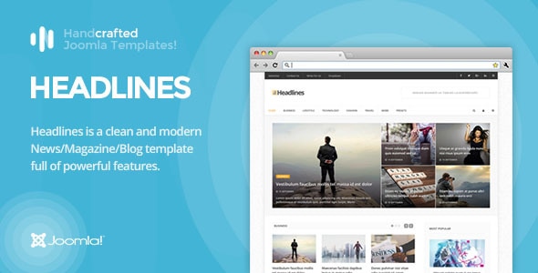 IT Headlines 1.10.0 - Gantry 5 NewsMagazine & Blog Joomla Template