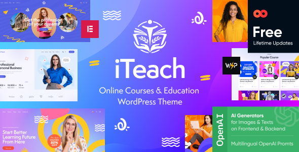 iTeach 1.3 - Teaching & Classes Education WordPress Theme