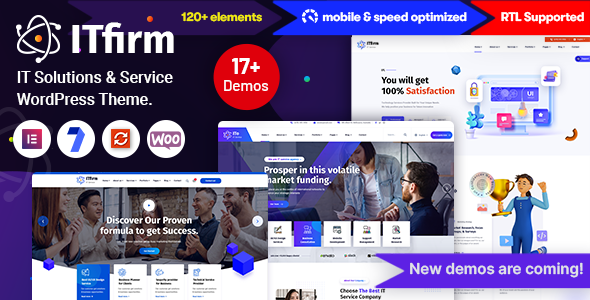 Itfirm 5 - IT Solutions & Services WordPress Theme