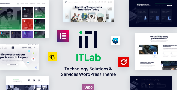 ITLab 1.0.4 - Technology Solutions & Services WordPress Theme