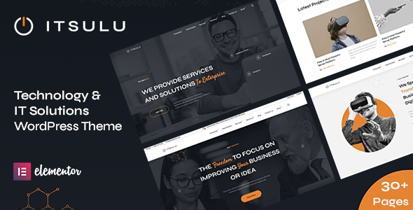 ITSulu 01.05.2025 - Technology & IT Solutions WordPress Theme