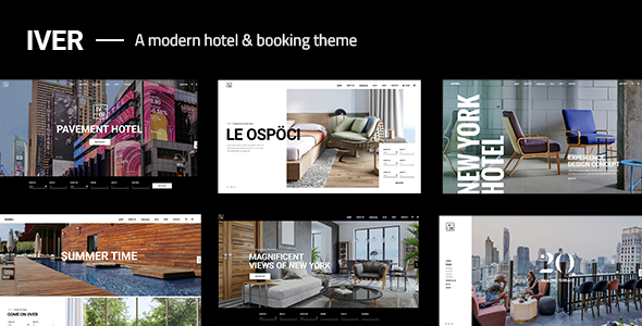 Iver 1.5 - Modern Hotel WordPress Theme
