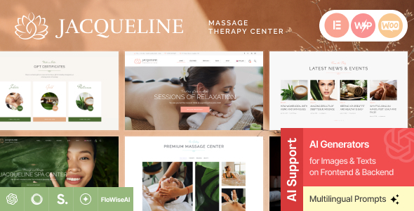 Jacqueline 2.22 - Spa & Massage Salon Beauty Theme