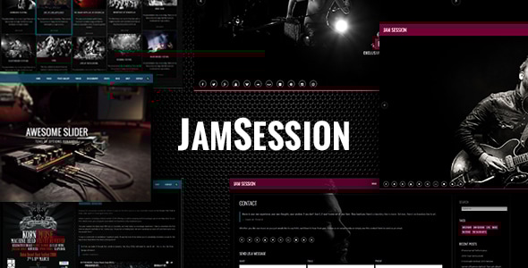 JamSession 5.2.6.2 Music WordPress Theme