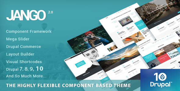 Jango 2.7 - Drupal 10 9 8 7 Multipurpose Commerce Theme