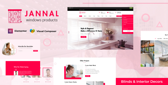 Jannal 3.4 - Curtains & Doors WordPress Theme