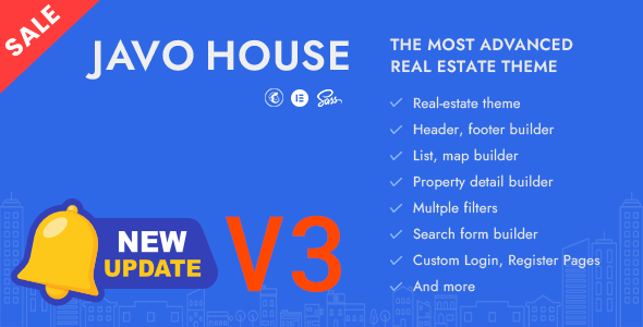 Javo House 3.0 - Real Estate WordPress Theme