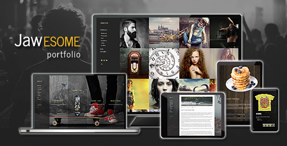 JaWesome 1.2 - Design & Product Portfolio Theme