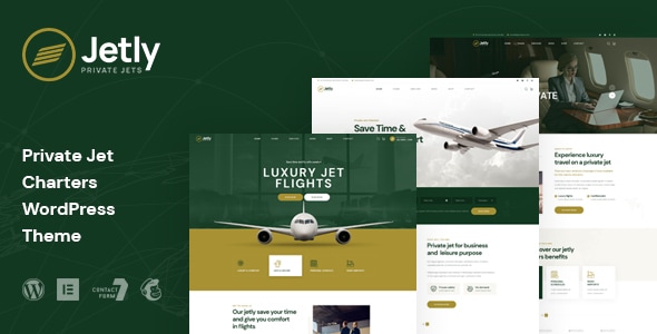 Jetly 1.0.1 - Private Jet Charters WordPress Theme