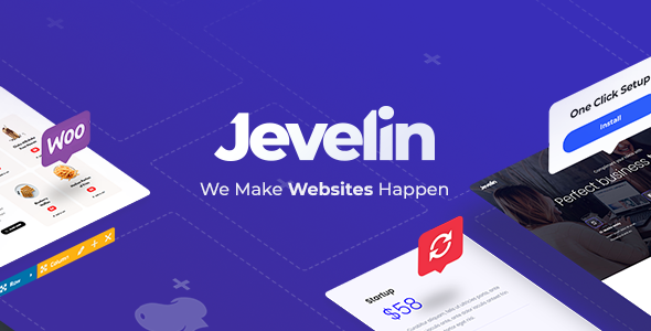 Jevelin 3.26 Multi-Purpose Responsive WordPress AMP Theme