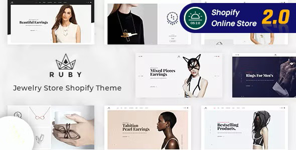 Jewelry Store Shopify Theme 2.0 - Ruby