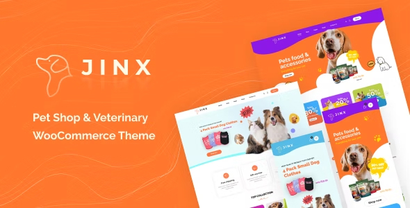 Jinx 1.0.9 - Pet Shop & Veterinary WooCommerce Theme