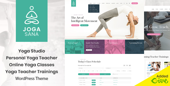 Jogasana 3.1 - Yoga Oriented WordPress Theme