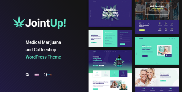 JointUp 1.1.9 - Medical Marijuana and Coffeeshop WordPress Theme