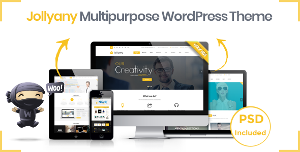 Jollyany 1.2.6 - Corporate Multi Purpose WordPress Theme