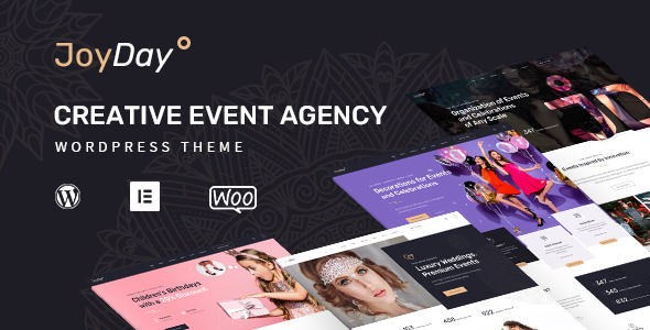 JoyDay 1.4 - Creative Event Agency WordPress Theme