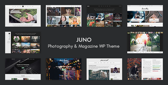 Juno  Photography & Magazine WP Theme