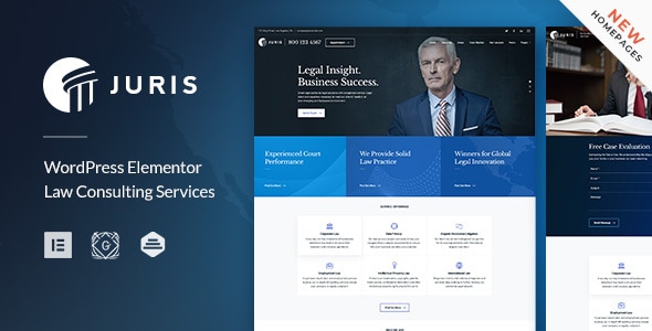 Juris - Law Consulting Services WordPress Theme