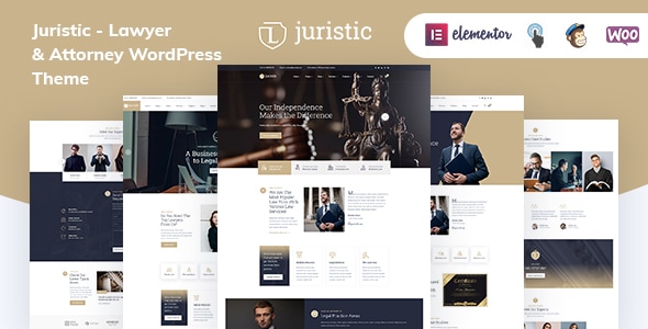 Juristic 1.0.8 - Lawyer & Attorney WordPress Theme