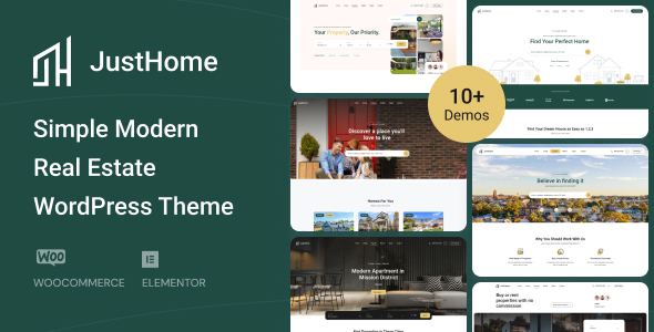 Justhome 1.0.19 - Real Estate WordPress Theme