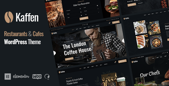 Kaffen 08.05.2025 - Restaurant & Cafe WordPress Theme