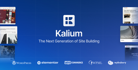 Kalium 6.6 - 3  Creative WordPress & WooCommerce Theme